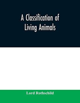 portada A Classification of Living Animals (in English)