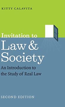 portada Invitation to law and Society: An Introduction to the Study of Real law (Chicago Series in law and Society) (in English)