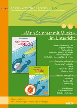portada Mein Sommer mit Mucks« im Unterricht Plus (in German)