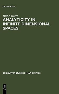 portada Analyticity in Infinite Dimensional Spaces (de Gruyter Studies in Mathematics) (in English)