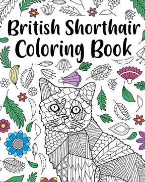 portada British Shorthair Coloring Book 