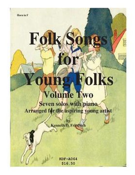 portada Folk Songs for Young Folks, Vol. 2 - horn and piano (in English)