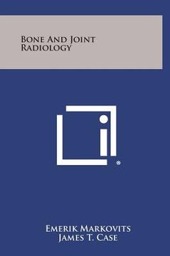 portada Bone And Joint Radiology (en Inglés)