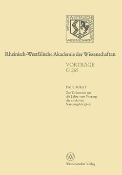 portada Geisteswissenschaften: Vorträge - G 265 (en Alemán)