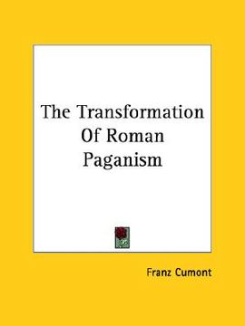 portada the transformation of roman paganism (en Inglés)