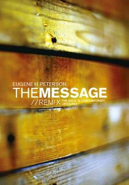 portada message remix 2.0 bible-ms: the bible in contemporary language (en Inglés)