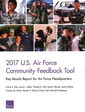 portada 2017 U.S. Air Force Community Feedback Tool: Key Results Report for Air Force Headquarters (en Inglés)
