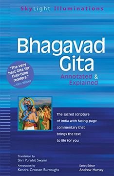 portada Bhagavad Gita: Annotated & Explained (Skylight Illuminations) (en Inglés)