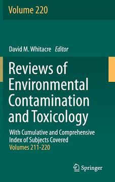 portada reviews of environmental contamination and toxicology