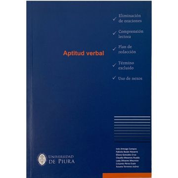 portada Aptitud Verbal (in Spanish)