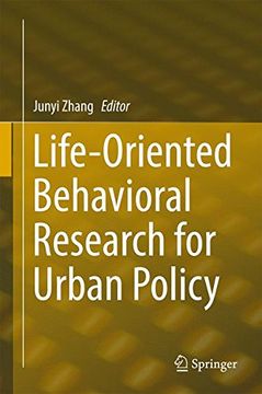 portada Life-Oriented Behavioral Research for Urban Policy (en Inglés)
