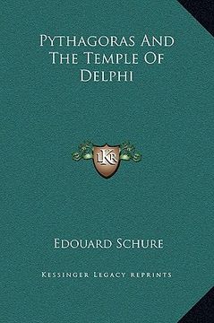 portada pythagoras and the temple of delphi (in English)