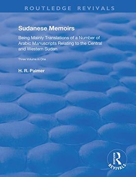 portada Sudanese Memoirs: Template Subtitle (Routledge Revivals) 