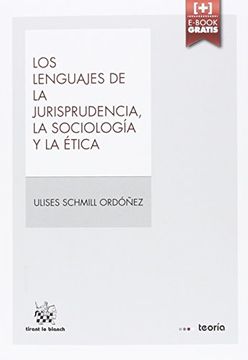 portada Los Lenguajes de la Jurisprudencia, la Sociología y la Ética (Teoría)