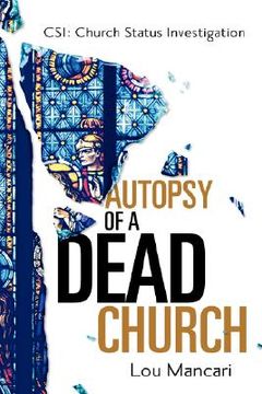 portada autopsy of a dead church (en Inglés)