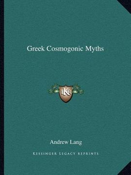 portada greek cosmogonic myths (in English)