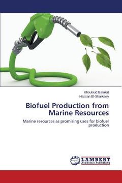 portada Biofuel Production from Marine Resources (en Inglés)