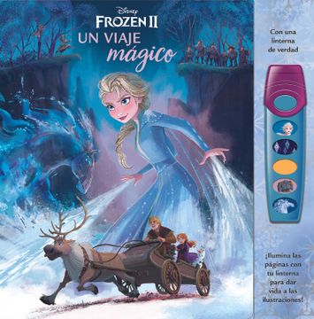 portada Libro de Sombras que Brilla Frozen 2