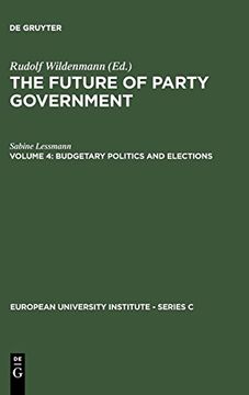 portada Budgetary Politics and Elections (European University Institute - Series c) (v. 4) (in English)