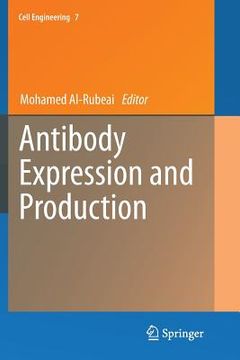 portada Antibody Expression and Production (en Inglés)