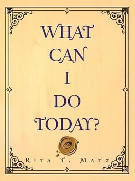 portada What Can I Do Today?