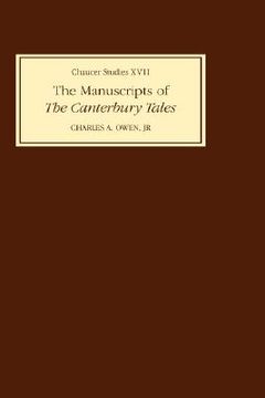 portada the manuscripts of the canterbury tales (en Inglés)