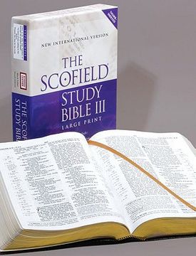 portada scofield study bible iii-niv-large print (en Inglés)