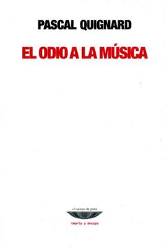 portada El Odio a la Música (in Spanish)