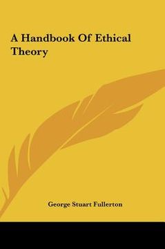 portada a handbook of ethical theory (en Inglés)