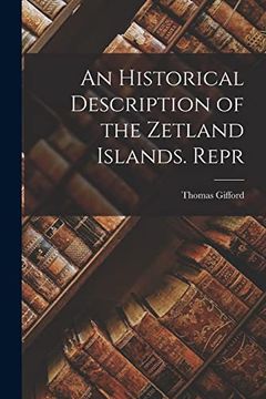 portada An Historical Description of the Zetland Islands. Repr