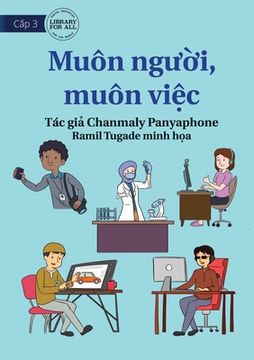 portada Different People, Different Jobs - Muôn người, muôn việc (en Vietnamita)