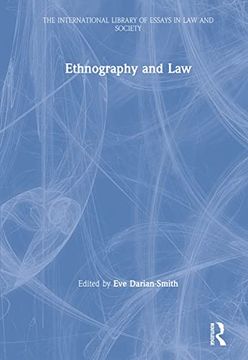 portada Ethnography and law (en Inglés)