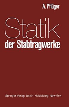 portada Statik der Stabtragwerke (en Alemán)
