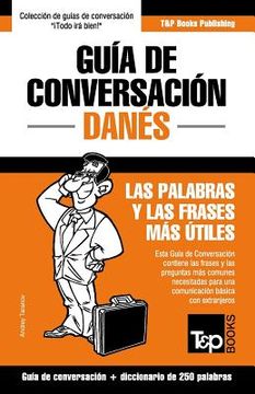 portada Guía de Conversación Español-Danés y mini diccionario de 250 palabras