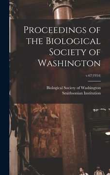 portada Proceedings of the Biological Society of Washington; v.67(1954) (en Inglés)