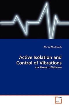 portada active isolation and control of vibrations (en Inglés)