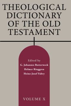 portada Theological Dictionary of the old Testament, Volume x (en Inglés)