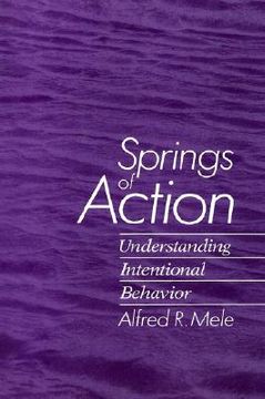 portada springs of action (en Inglés)