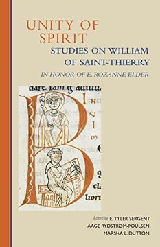 portada Unity of Spirit: Studies on William of Saint-Thierry in Honor of e. Rozanne Elder (Cistercian Studies) (en Inglés)