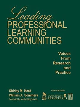 portada leading professional learning communities: voices from research and practice (en Inglés)