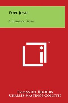 portada Pope Joan: A Historical Study (en Inglés)