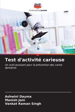 portada Test d'activité carieuse (en Francés)