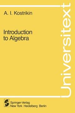 portada introduction to algebra (in English)