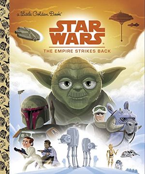 portada Star Wars: The Empire Strikes Back (Star Wars) (Little Golden Book) (en Inglés)