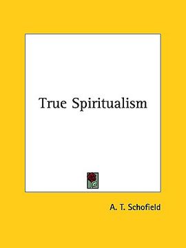 portada true spiritualism (en Inglés)