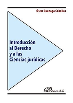 portada Introduccion al Derecho y a las Ciencias Juridicas (in Spanish)