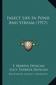 portada insect life in pond and stream (1917) (en Inglés)