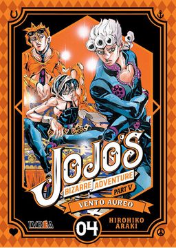 portada Jojo's Bizzarre Adventure Parte 5: Vento Aureo Tomo 4 (in Spanish)