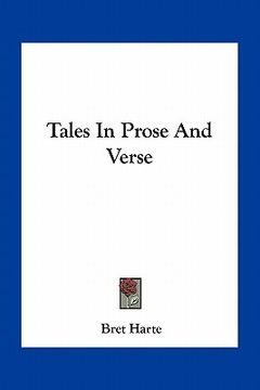 portada tales in prose and verse (in English)