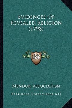 portada evidences of revealed religion (1798)